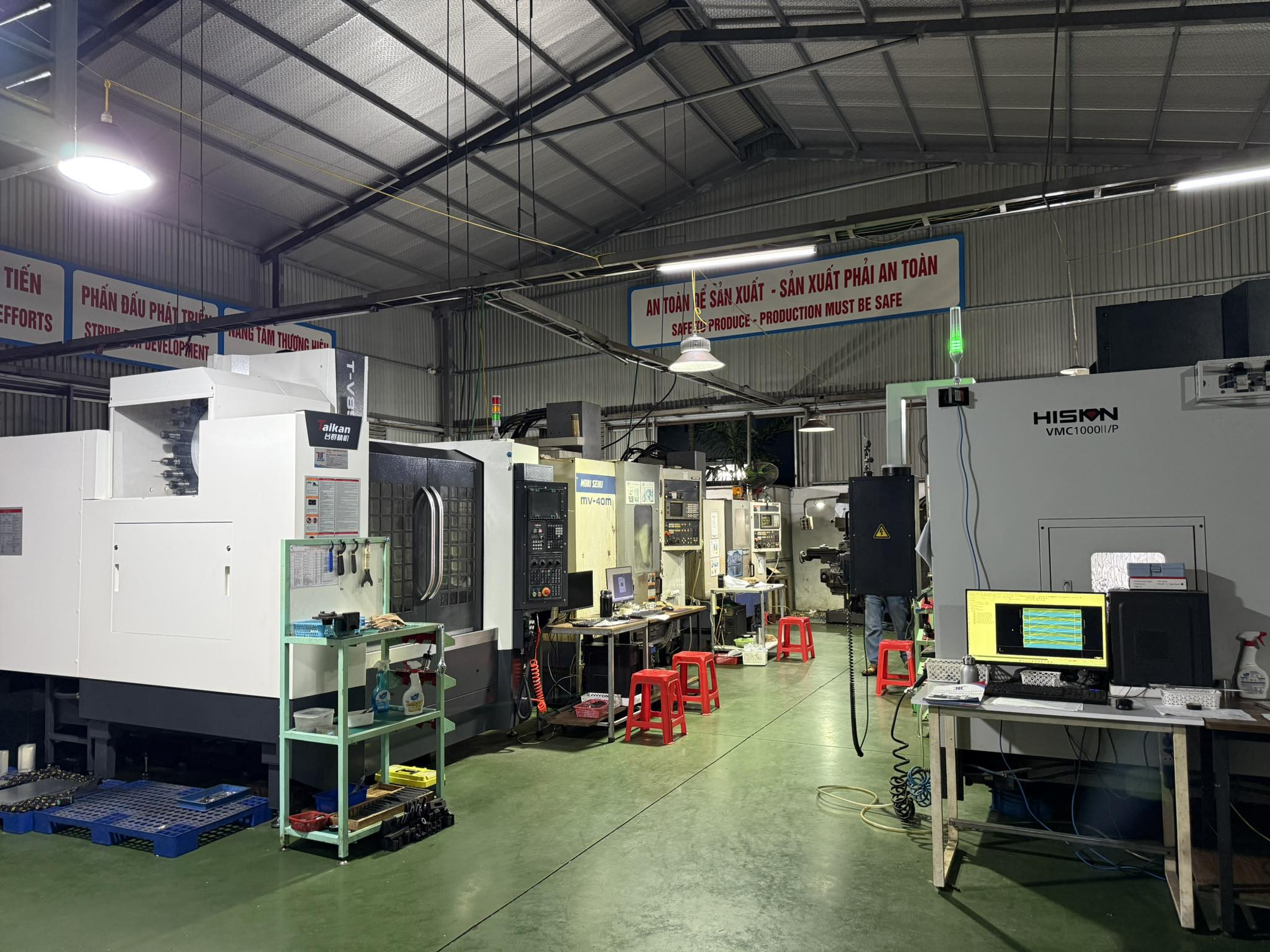 Xưởng cơ khí An Dương hiện đại
